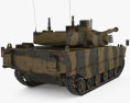 Kaplan MMWT Tank 3Dモデル 後ろ姿
