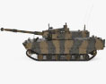 Kaplan MMWT Tank 3Dモデル side view