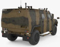 MOWAG Eagle 3D 모델  back view