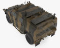 MOWAG Eagle 3Dモデル top view