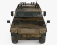 MOWAG Eagle 3Dモデル front view