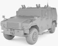 MOWAG Eagle 3Dモデル clay render