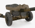 MT-12 100 mm anti-tank gun Modelo 3D