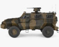 Marauder Armoured Personnel Carrier 3Dモデル side view