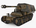 Marder I Tank Destroyer 3d model
