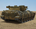 89式装甲戦闘車 3Dモデル 後ろ姿