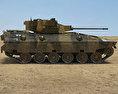 89式裝甲戰鬥車 3D模型 侧视图