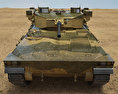 89式装甲戦闘車 3Dモデル front view