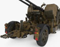 Oerlikon GDF 35 mm Twin Cannon 3d model