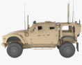Oshkosh M-ATV 3D-Modell Seitenansicht