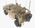 Oshkosh M-ATV 3D模型 顶视图