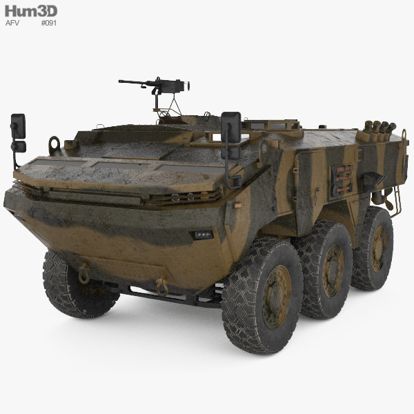 Otokar Arma 3D model