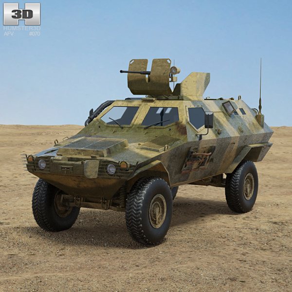 Otokar Cobra 3D model