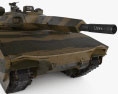 PL-01 Light Tank Modèle 3d