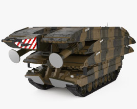 PSB 2 Armored Bridgelayer 3D model