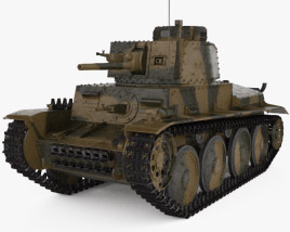 Panzer 38(t) 3D model