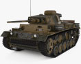 Panzerkampfwagen III 3D-Modell