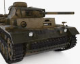 Panzerkampfwagen III 3D-Modell