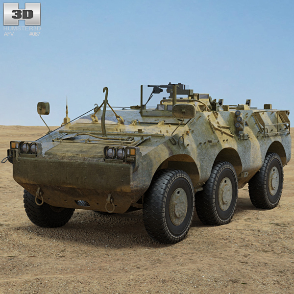 Puma Transportpanzer 3D-Modell