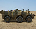 プーマ軽装甲車 3Dモデル side view