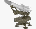 S-200 missile system 3d model