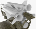 S-200 missile system 3D 모델 