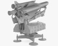 S-200 missile system 3D-Modell