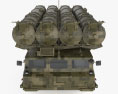 S-300V Missile System 3Dモデル front view
