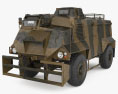 薩克遜裝甲車 3D模型