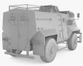Saxon trasporto truppe Modello 3D