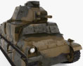 Somua S35 Cavalry Tank Modelo 3d