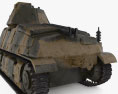 Somua S35 Cavalry Tank 3D 모델 