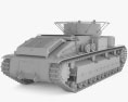 T-28 중형전차 3D 모델 
