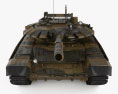 T-72 3d model front view
