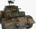 T17E1 Staghound Armoured Car Modelo 3d