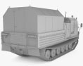 TM-140A ATV Arctic Amphibious All-terrain Vehicle 3d model