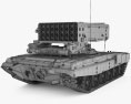 TOS-1A Solntsepyok 3D 모델 