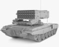 TOS-1A Solntsepyok Modello 3D