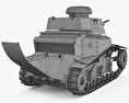 МС-1 легкий піхотний танк 3D модель