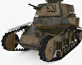 T-18 軽戦車 3Dモデル