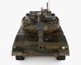 15式軽戦車 3Dモデル front view