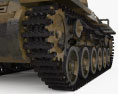 三式中戰車 3D模型