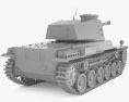 Середній танк Тип 3 Чі-Ну 3D модель