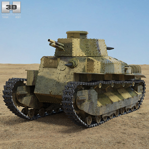 Type 89 I-Go Modèle 3D