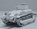 八九式中戦車 3Dモデル