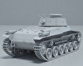 九七式中戦車 3Dモデル