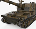 Typ 99 Panzerhaubitze 3D-Modell