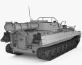 UR-77 Meterorit Mine Clearing Vehicle 3D-Modell