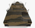 UR-77 Meterorit Mine Clearing Vehicle 3D 모델  front view