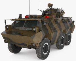 WZ-523 Armored Personnel Carrier 3D-Modell